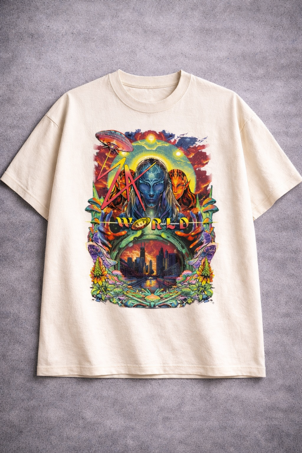 Za World "Thankyou Chicago" Tee