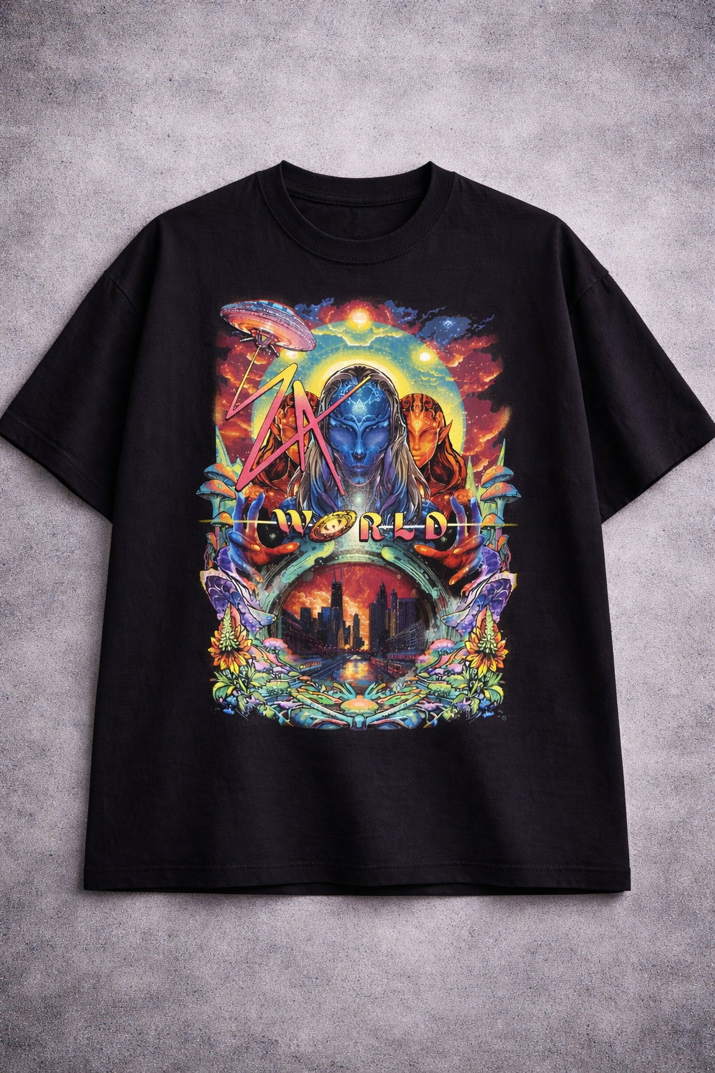 Za World "Thankyou Chicago" Tee